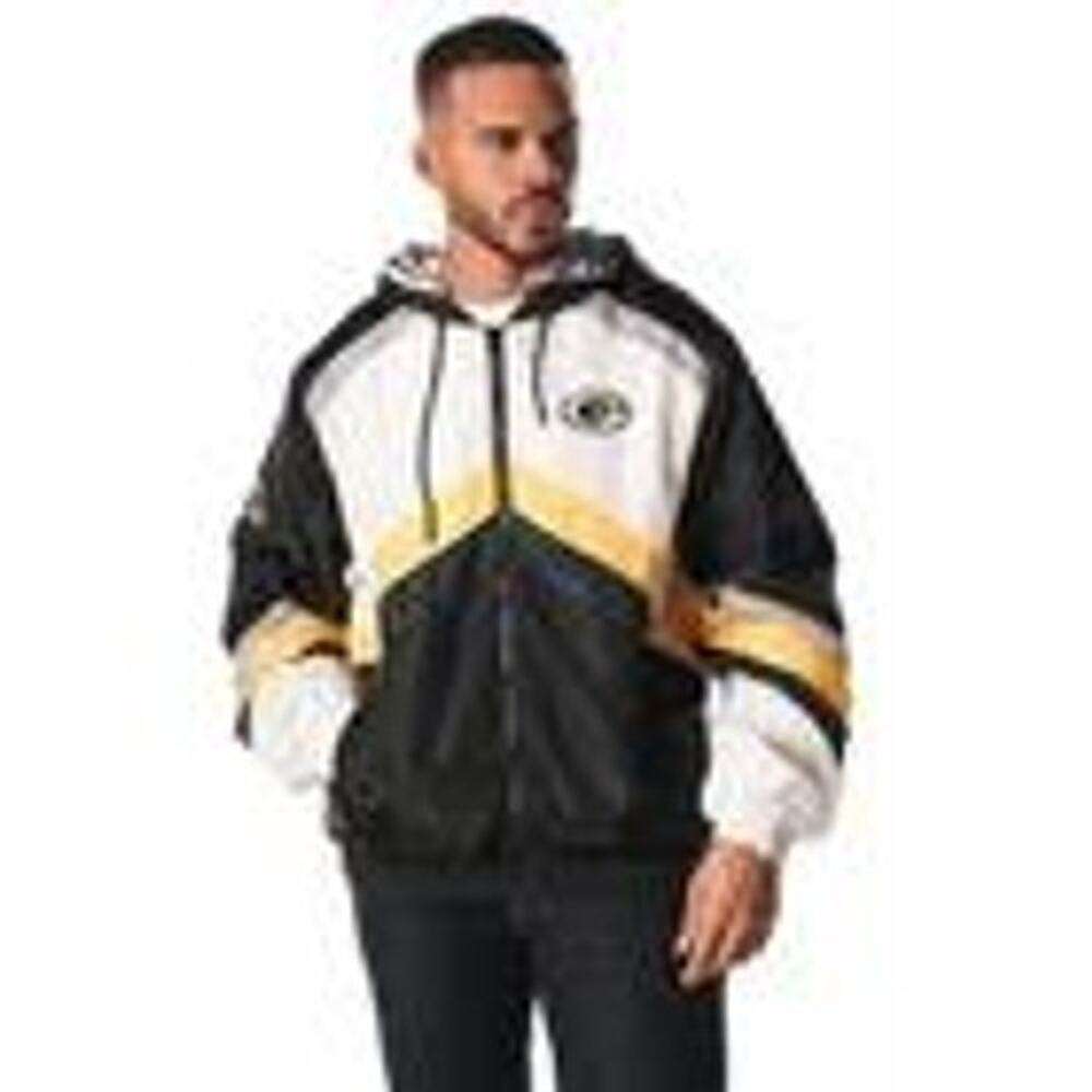 The Wild Collective Men Packers Green Bay Pullover Hoodie‎ Jacket Size XL NWT